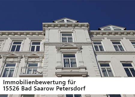 Immobilienbewertung für Bad Saarow Petersdorf