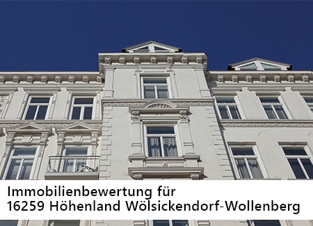 Immobilienbewertung für Höhenland Wölsickendorf-Wollenberg