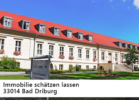 Immobilie schätzen lassen in Bad Driburg