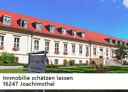 Immobilie schätzen lassen in Joachimsthal