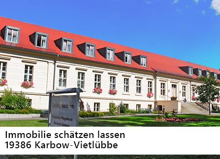 Immobilie schätzen lassen in Karbow-Vietlübbe