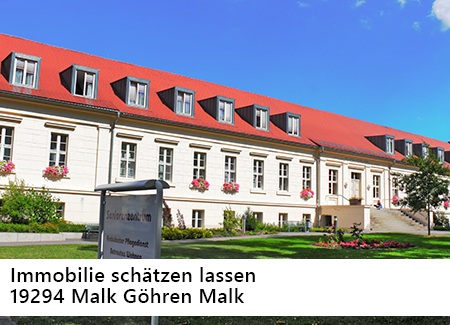 Immobilie schätzen lassen in Malk Göhren Malk