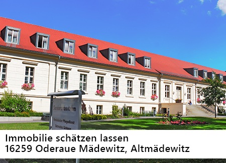 Immobilie schätzen lassen in Oderaue Mädewitz, Altmädewitz
