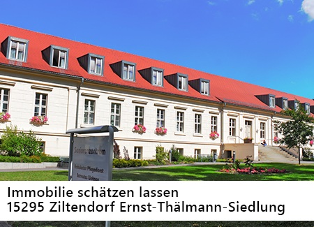 Immobilie schätzen lassen in Ziltendorf Ernst-Thälmann-Siedlung